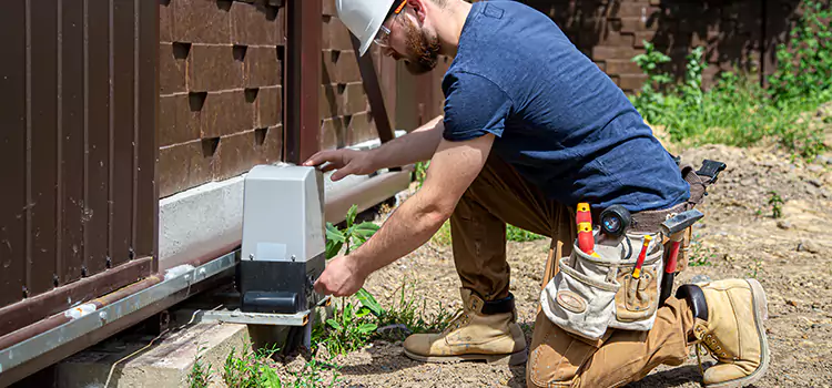 Electric Driveway Gate Installation West St. Paul
