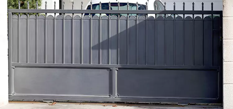 Metal Driveway Gate Installation West St. Paul